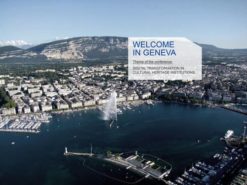 Geneva CODOC 2020 Digital transformation in cultural heritage institutions (Foto/Photo)