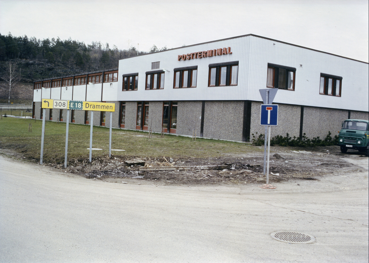 Åssiden postterminal i Drammen.