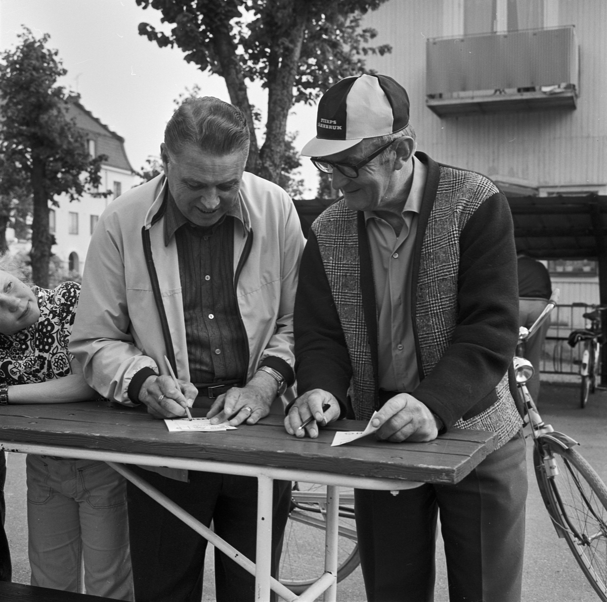 Tierps kommun cyklar, Uppland juni 1972