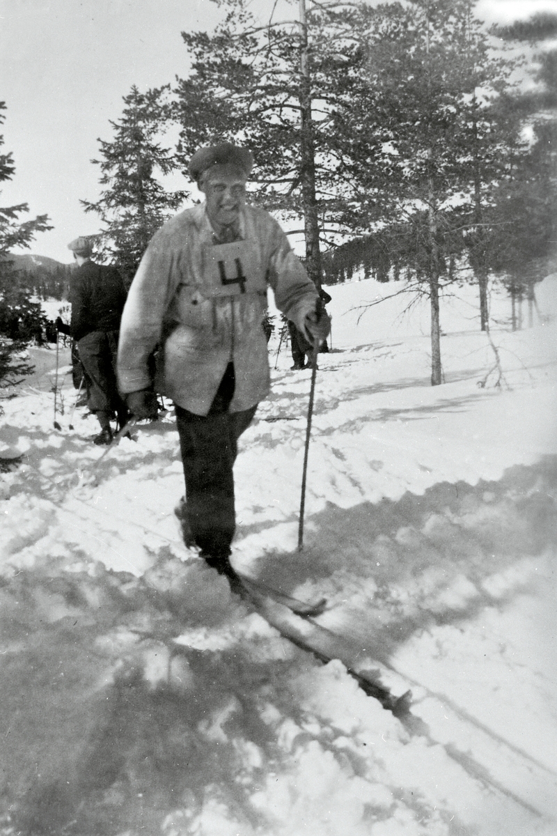 Peter Aas i Totenås-løpet 1949-50