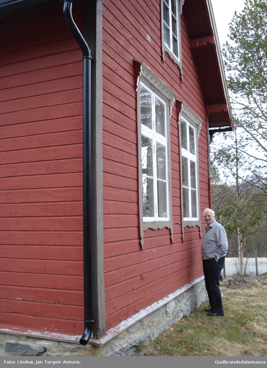 Den gamle skulen i Rånå i Lesja.