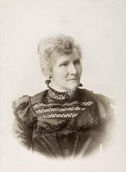 Hulda Jeppesen (1855-1929) aktiv i kvinnebevegelsens første 