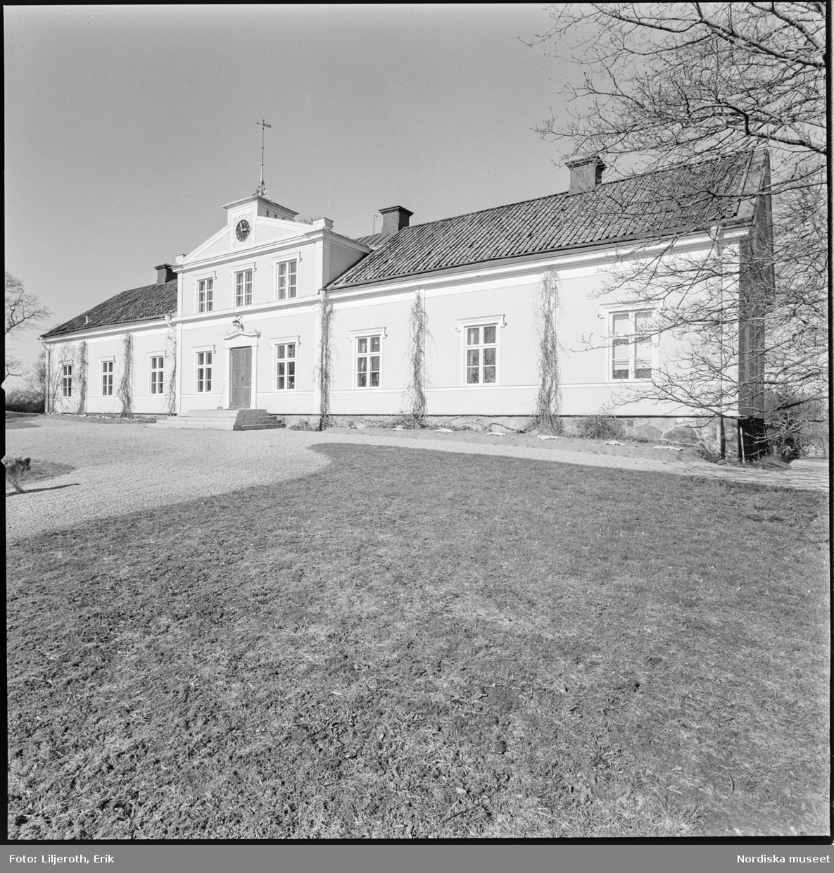 Elghammar slott, interiör, Björnlunda socken, Södermanland.