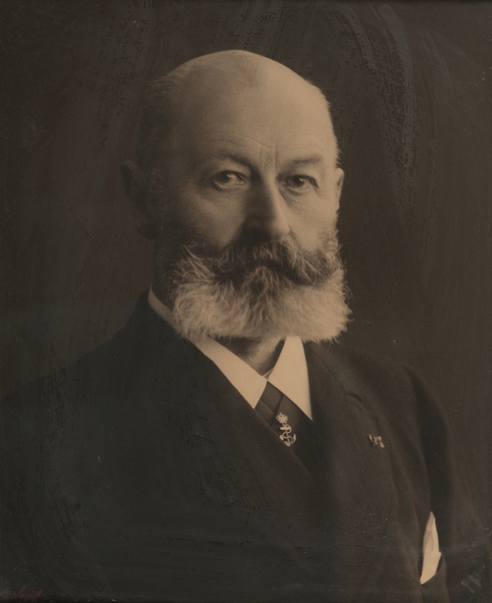 Porträtt av M. F. von Krusenstierna.