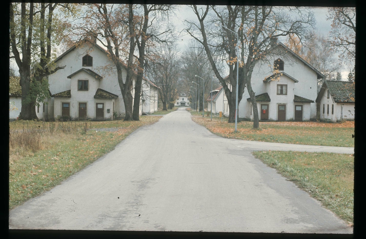 Bruksarbetarbostäder, Stenhusgatan, Gimo, Uppland före 1977