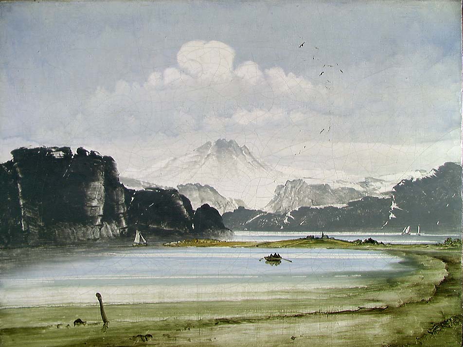 Fjordlandskap [Maleri]