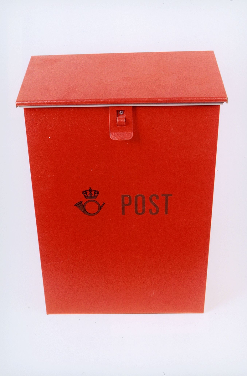 postmuseet, gjenstander, postkasse, offentlig postkasse for privat postkassestativ