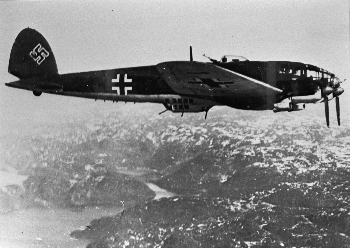 Tysk krigsfly. 