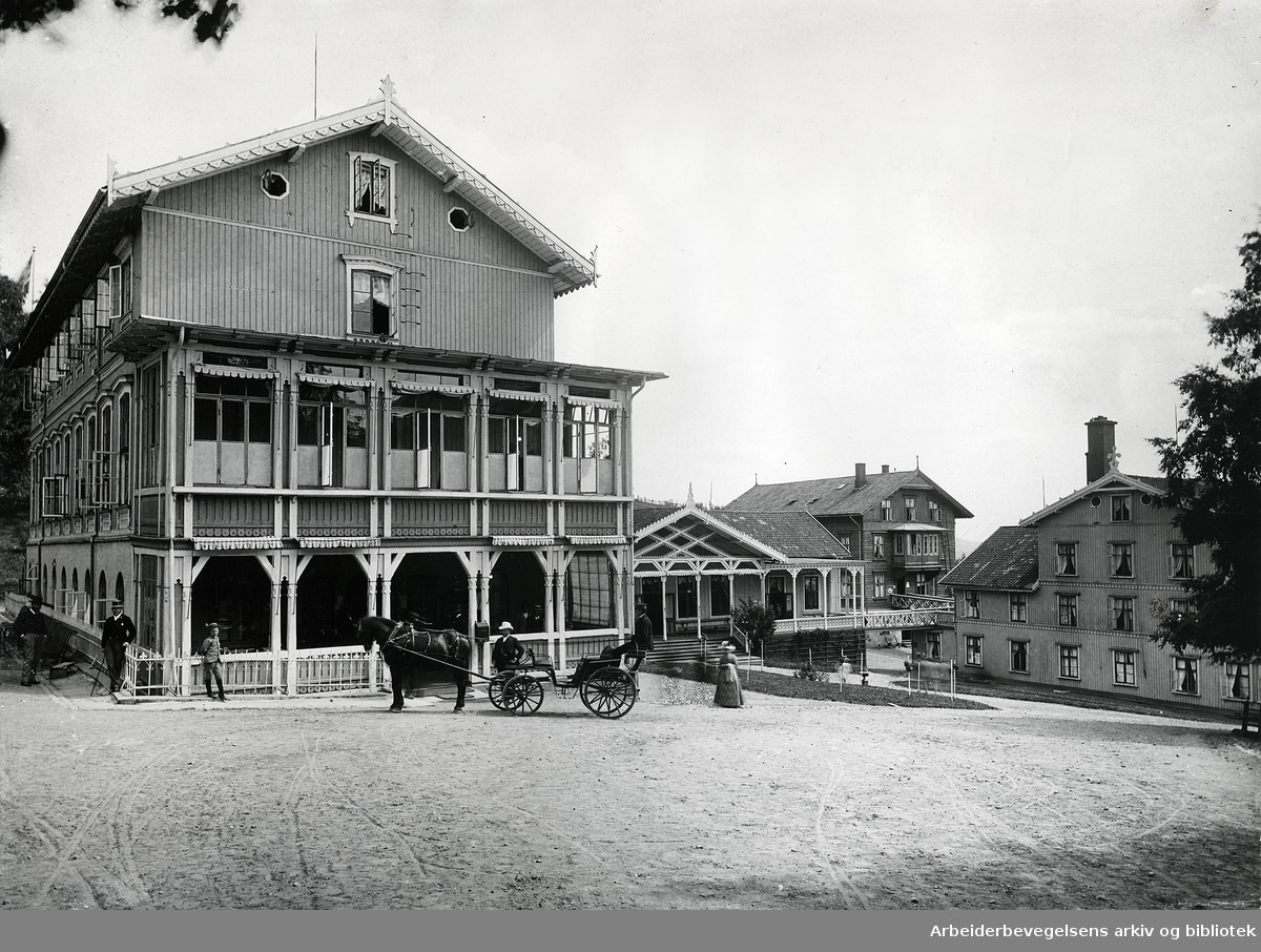 Grefsen sanatorium,.1890-årene