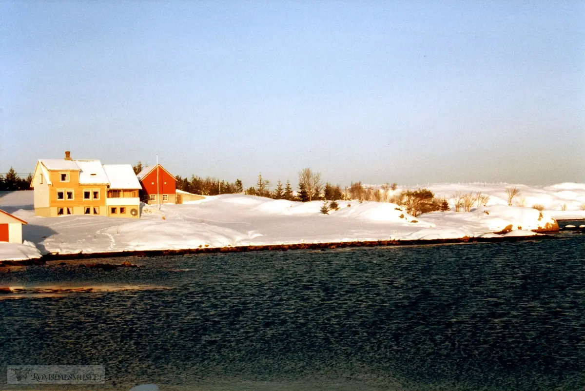 Plassen på Magerøya..Snøvinteren 1995.