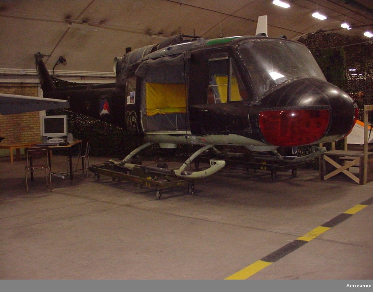 Räddningshelikopter från Hollands Armé.
Agusta-Bell