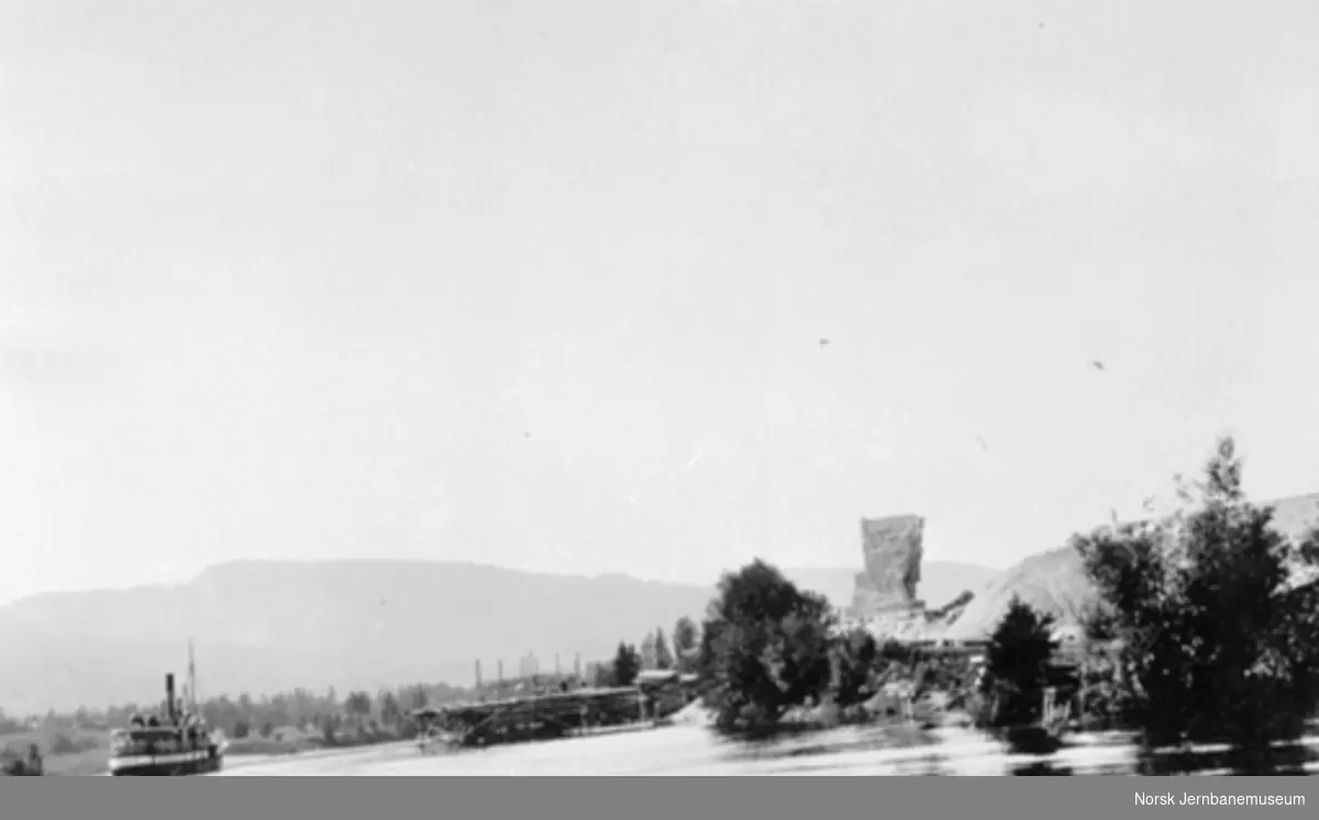 Bandak, nordre pillar og landkar - 1923.08.07