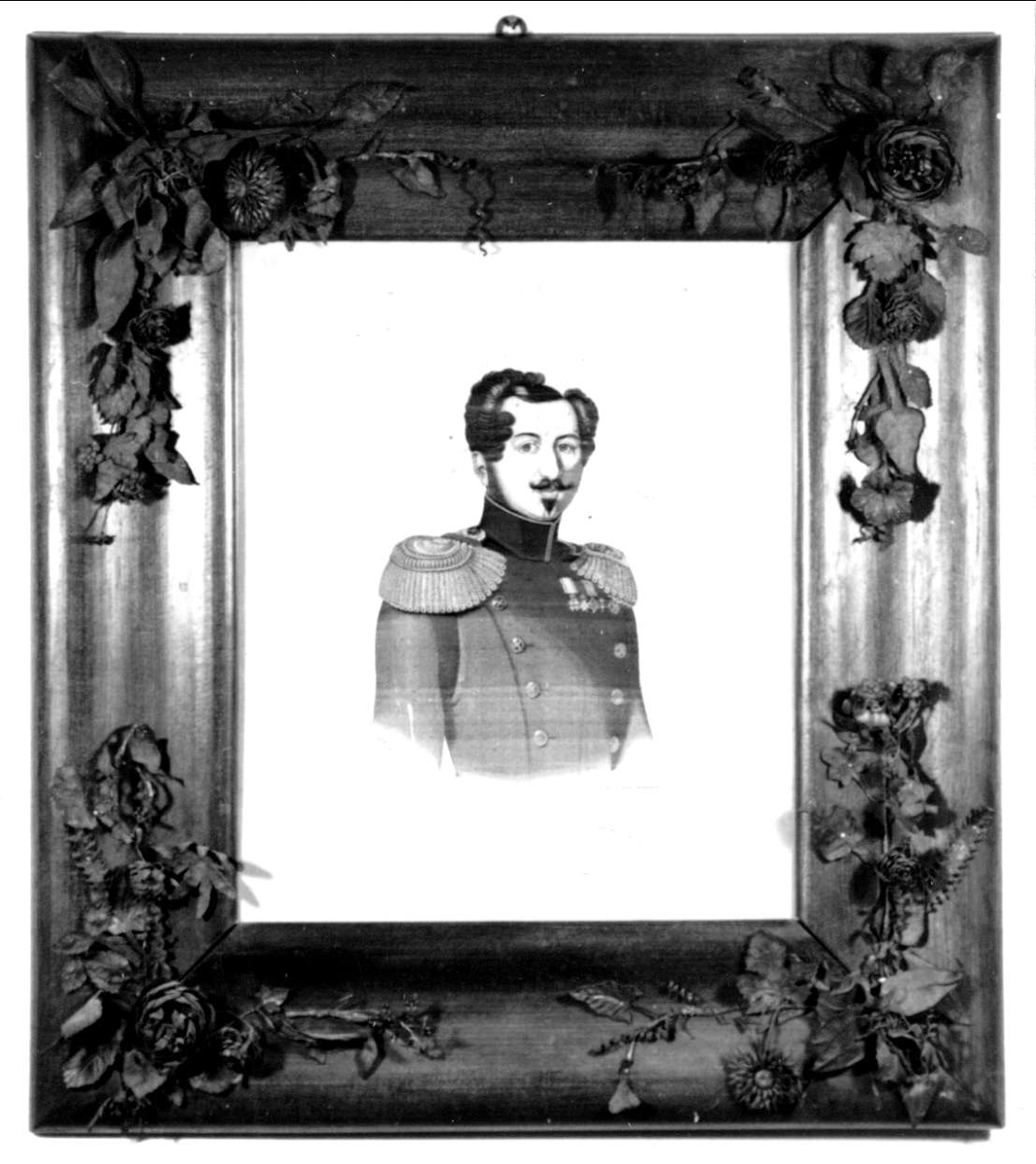 Porträtt av kung Oscar I.