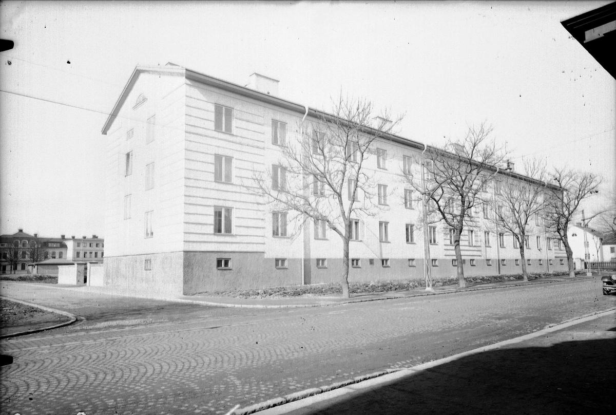 Flerbostadshus, kvarteret Idun, Svartbäcksgatan, Uppsala 1935