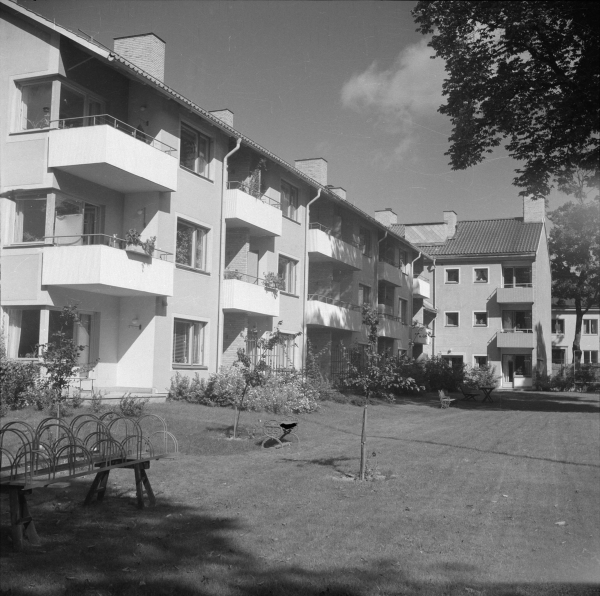 Flerfamiljshus, sannolikt Uppsala