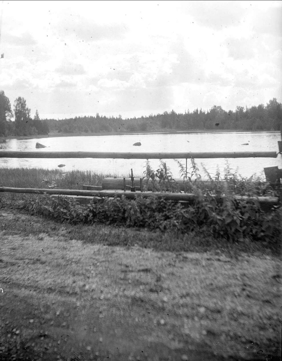 Kvarndamm, Åsbergby, Östuna socken, Uppland 1936