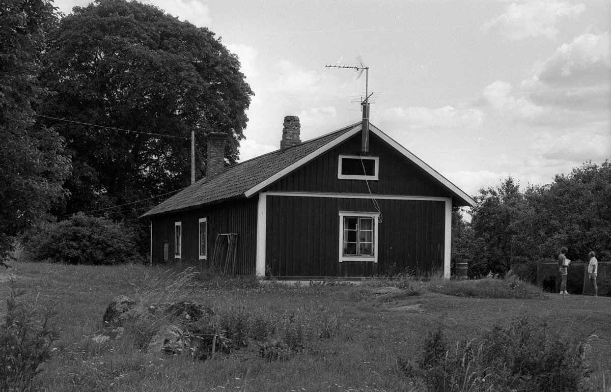 Bostadshus, Sättergärde, Rasbo socken, Uppland 1982