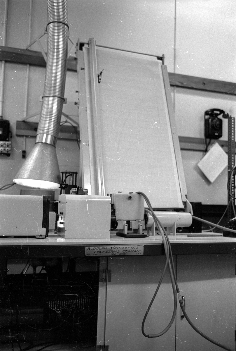 Laboratorieutrustning, Biokemiska institutionen vid Uppsala universitet, juni 1965