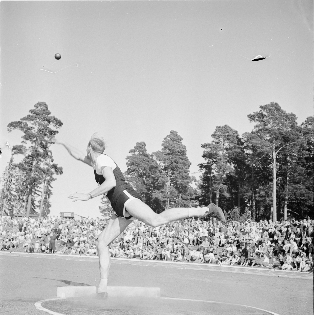 Gimospelen, Roland Nilsson, sannolikt Gimo Skäfthammar socken Uppland, 1952