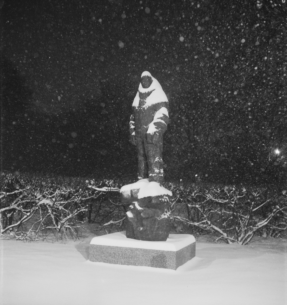 "Snöyra", Uppsala januari 1955