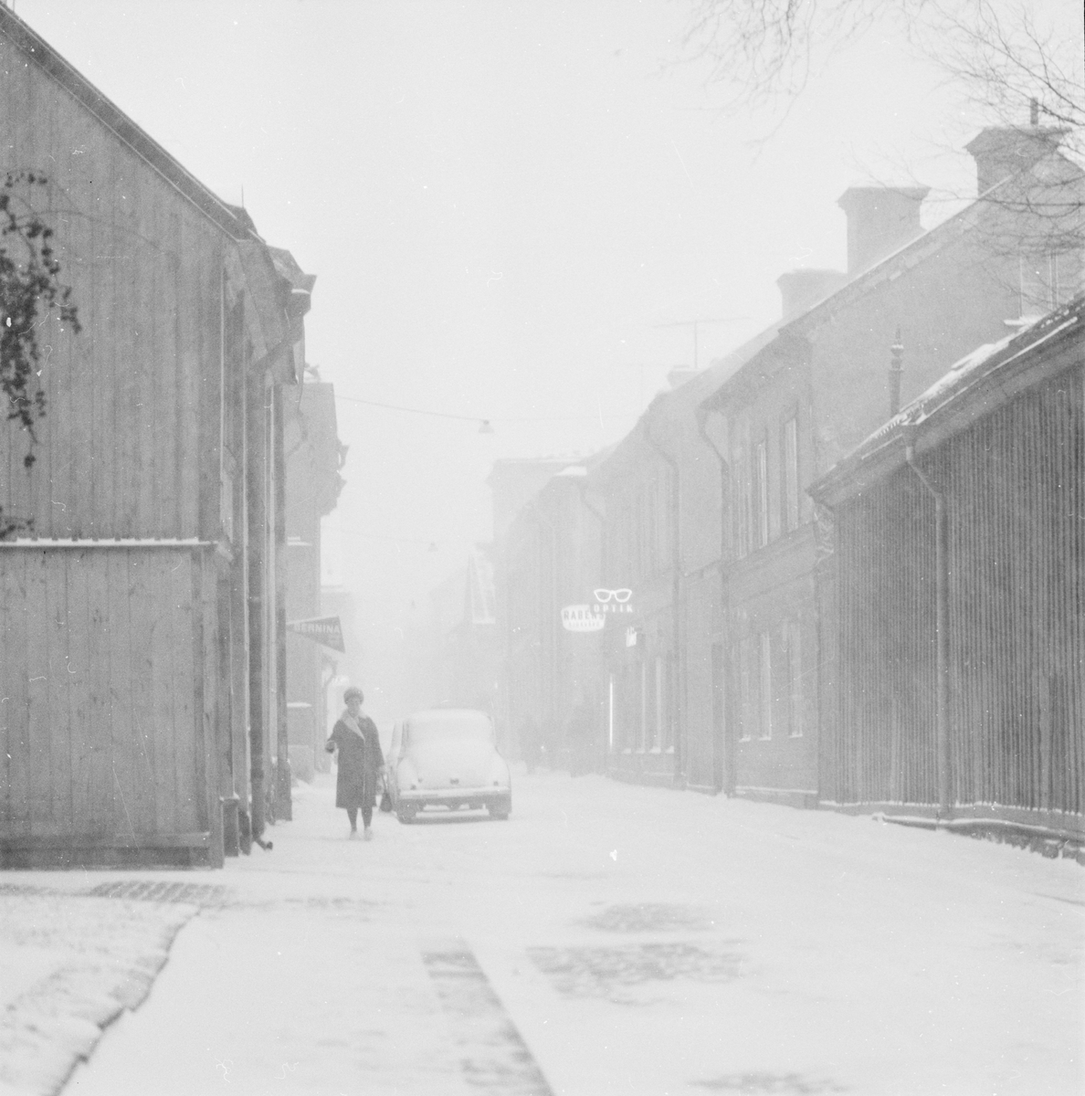 "Första riktiga snöovädret", Uppsala 9 december 1960