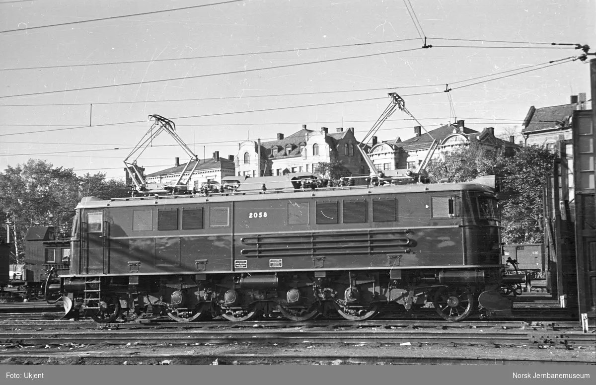 NSB elektrisk lokomotiv type El 8 nr. 2054