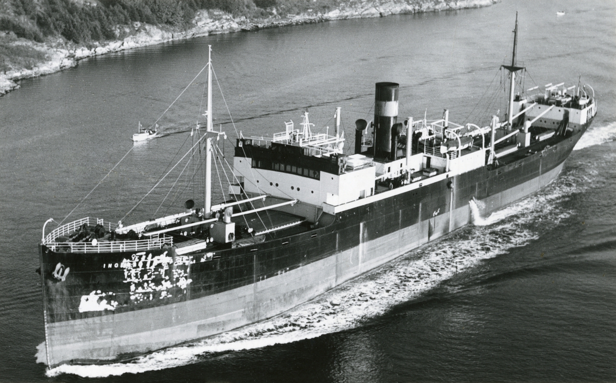 D/S Ingerto (Ex. Dalmore) (b.1927, Scott’s Shipbuilding & Engineering Co. Ltd., Greenock, Skottland)