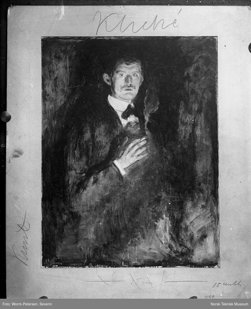 Edvard Munch: Selvprortrett