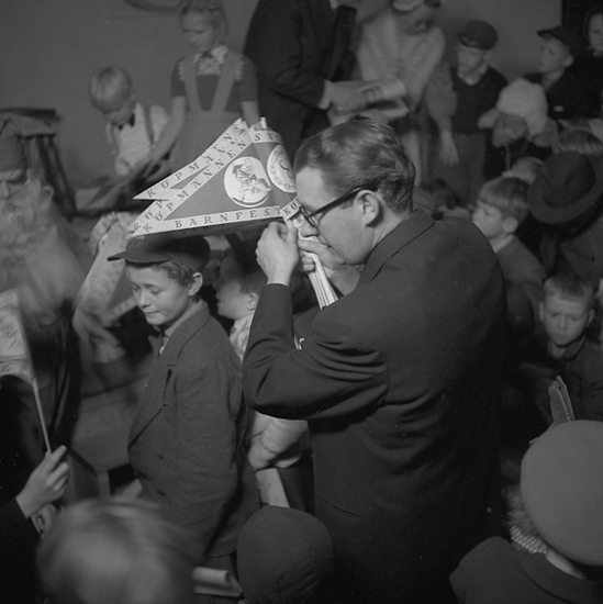 "Köpmännens Barnjulfest. 1946"