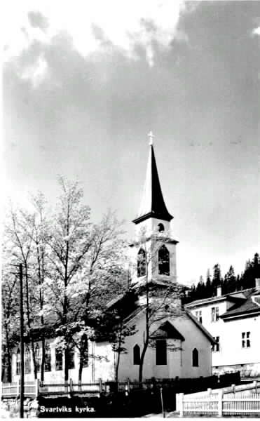 Svartviks kyrka, exteriör.