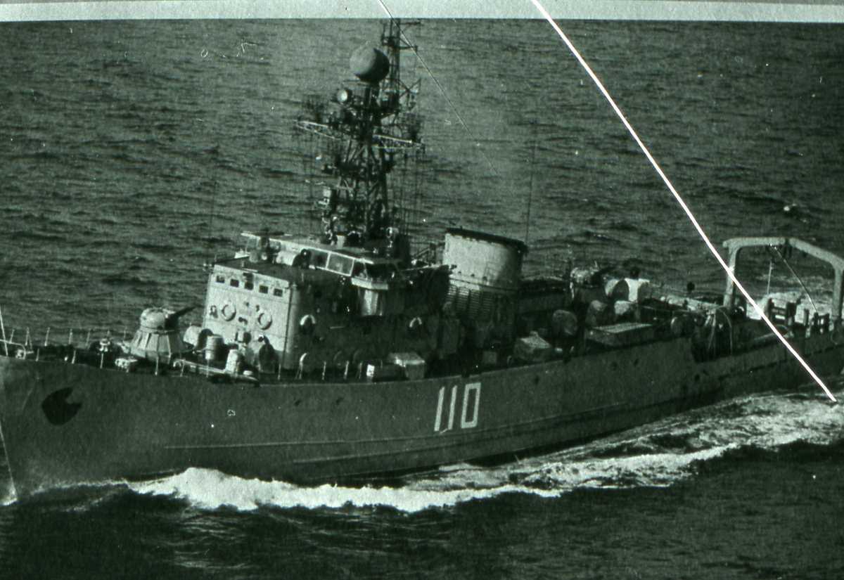 Russisk fartøy av Yurka - klassen med nr. 110.