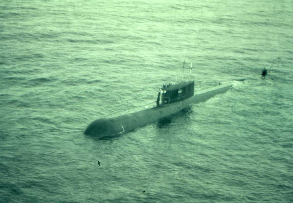 Russisk ubåt av Mike - klassen.
