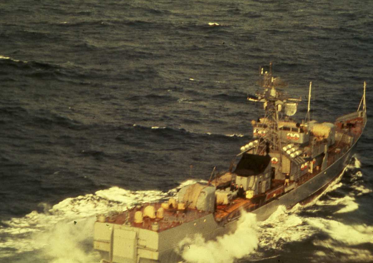 Russisk fartøy av Petya III - klassen.