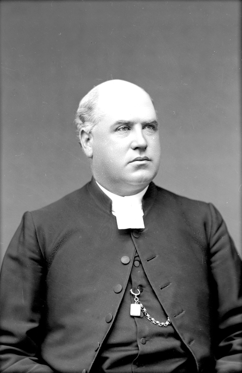 Pastor Nyrén. Bro sn, 1894. Fotograf: C Billberg.