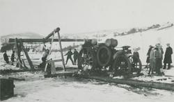 Ved oppbygging av Vingnesbrua på Lillehammer i perioden 1930