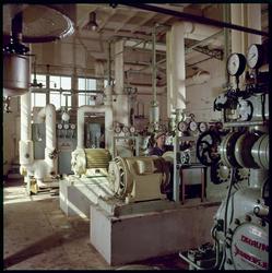 Ureafabrikk. CO2-kompressor.