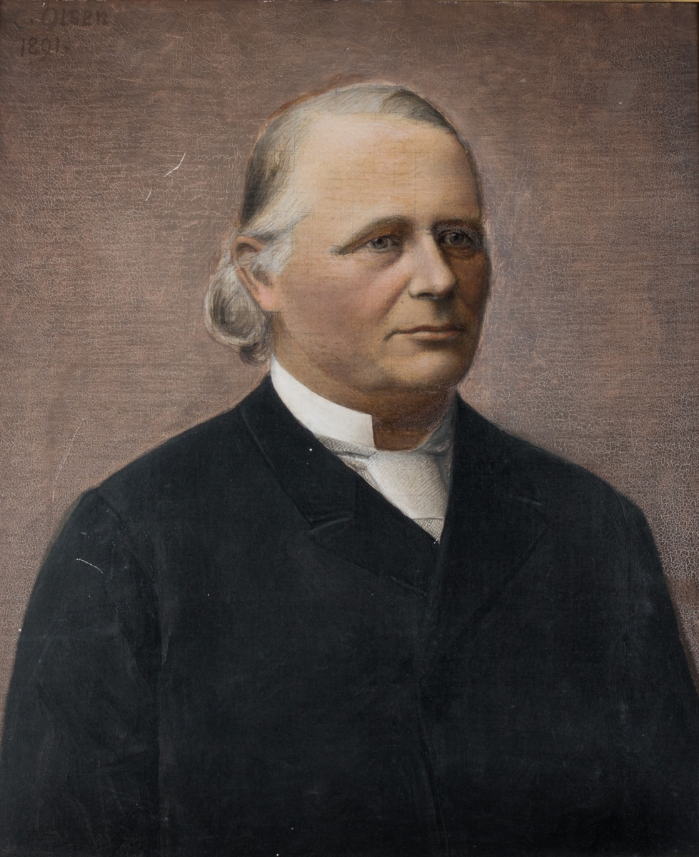 Portrett av Lars Berentsen senior (1836-1896).