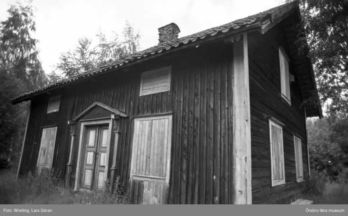 Gruva i Mullhyttan, 15 juli 1974.
Huvudbyggnaden vid Gryt, Tryggeboda.