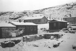 Hammerfest gjenreises etter andre verdenskrig. Midt på bilde