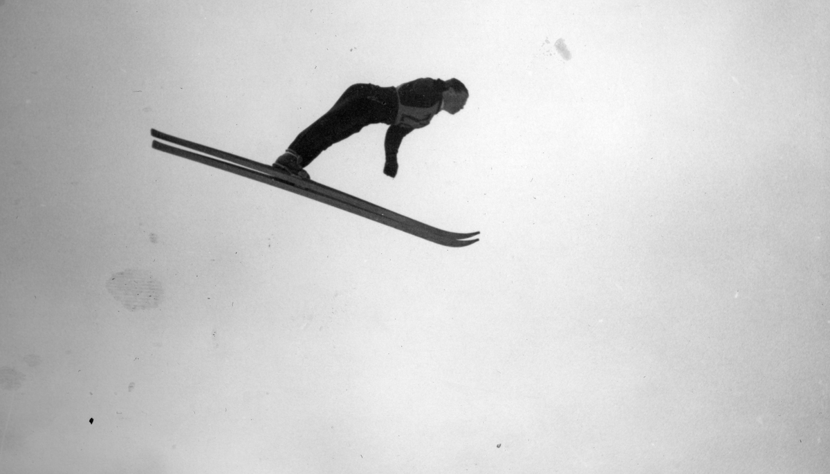 Kongsberg skier Arnholdt Kongsgård at Zakopane in 1939