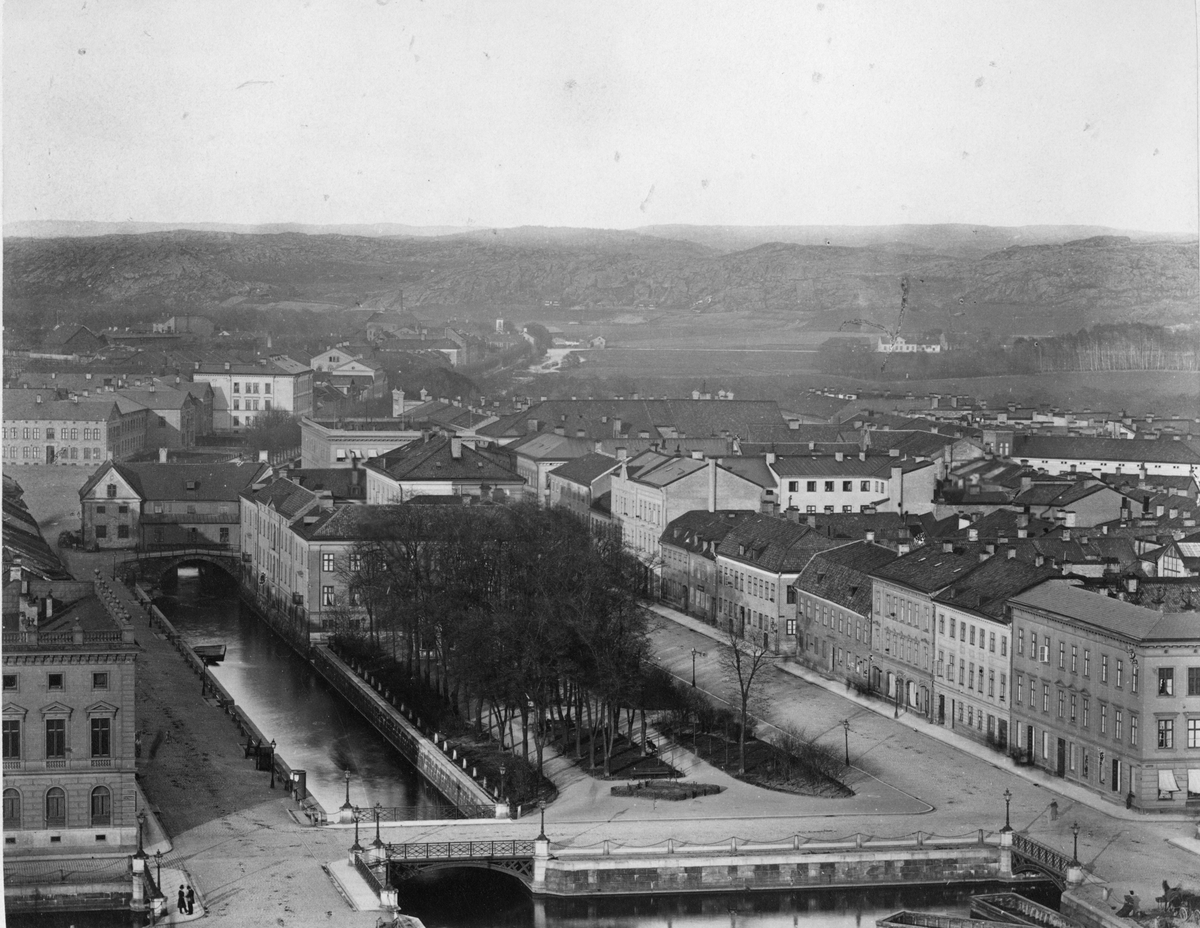 Vy över Göteborg, tidigt 1900-tal.
