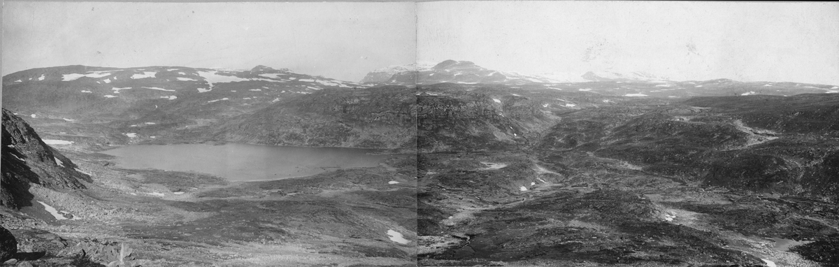 Sjangeli koppargruvor i Lappland. Valfojoks malmfält sett från väster.