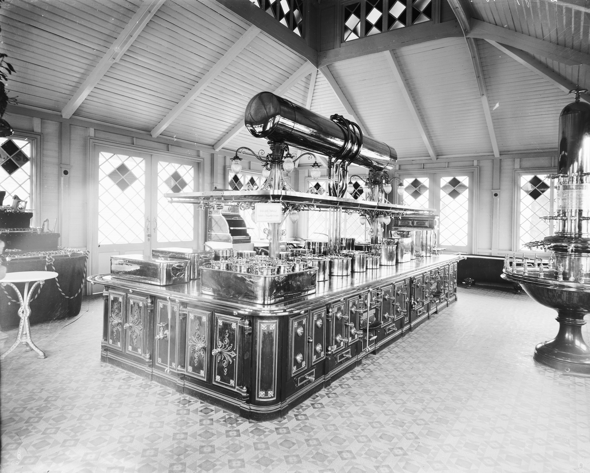 Restaurangköksutrustningsutställning i Gefle (Gävle) 1901.