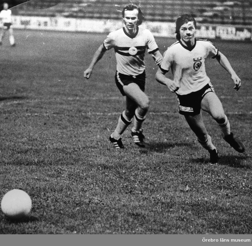 Hasse Borg, Örebro SK, fotboll, bandy.
Född den 4 augusti 1953. Spelade för Örebro SK, förward. Har tidigare gjort 2 A-landskamper och några U-kamper.