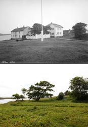 Refotografering. Skålvær, Alstadhaug i Nordland i 1938 og 20