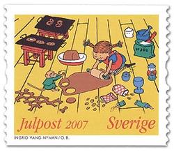 Julfrimärken