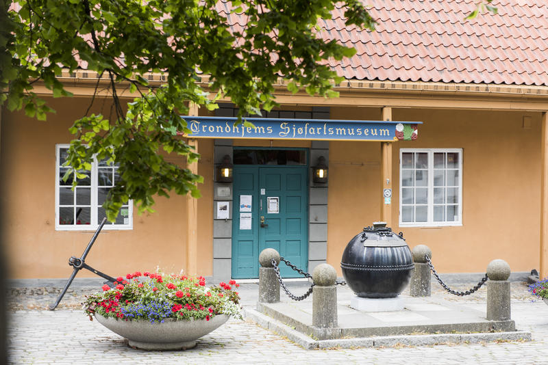 Inngang Trondhjems Sjøfartsmuseum (Foto/Photo)