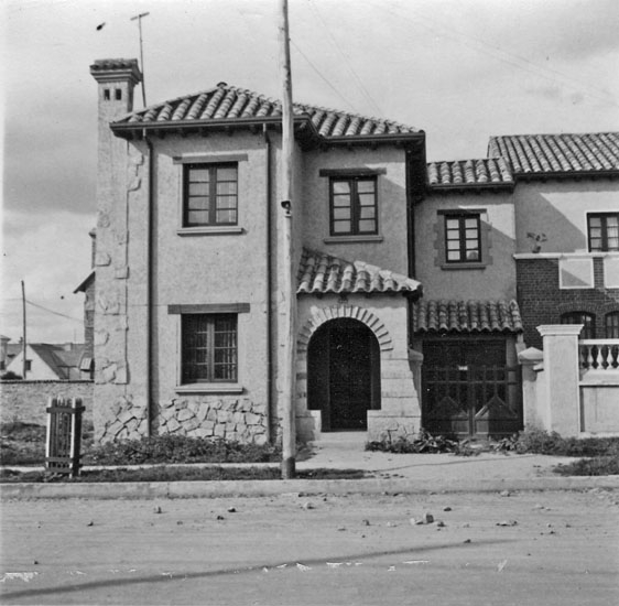 "Mitt hus i Bogotá, november 1934"