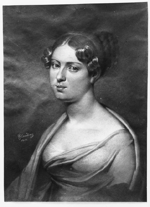 Rosina Franzén, 1800-1840, gift med statsrådet Karl Daniel von Haartman