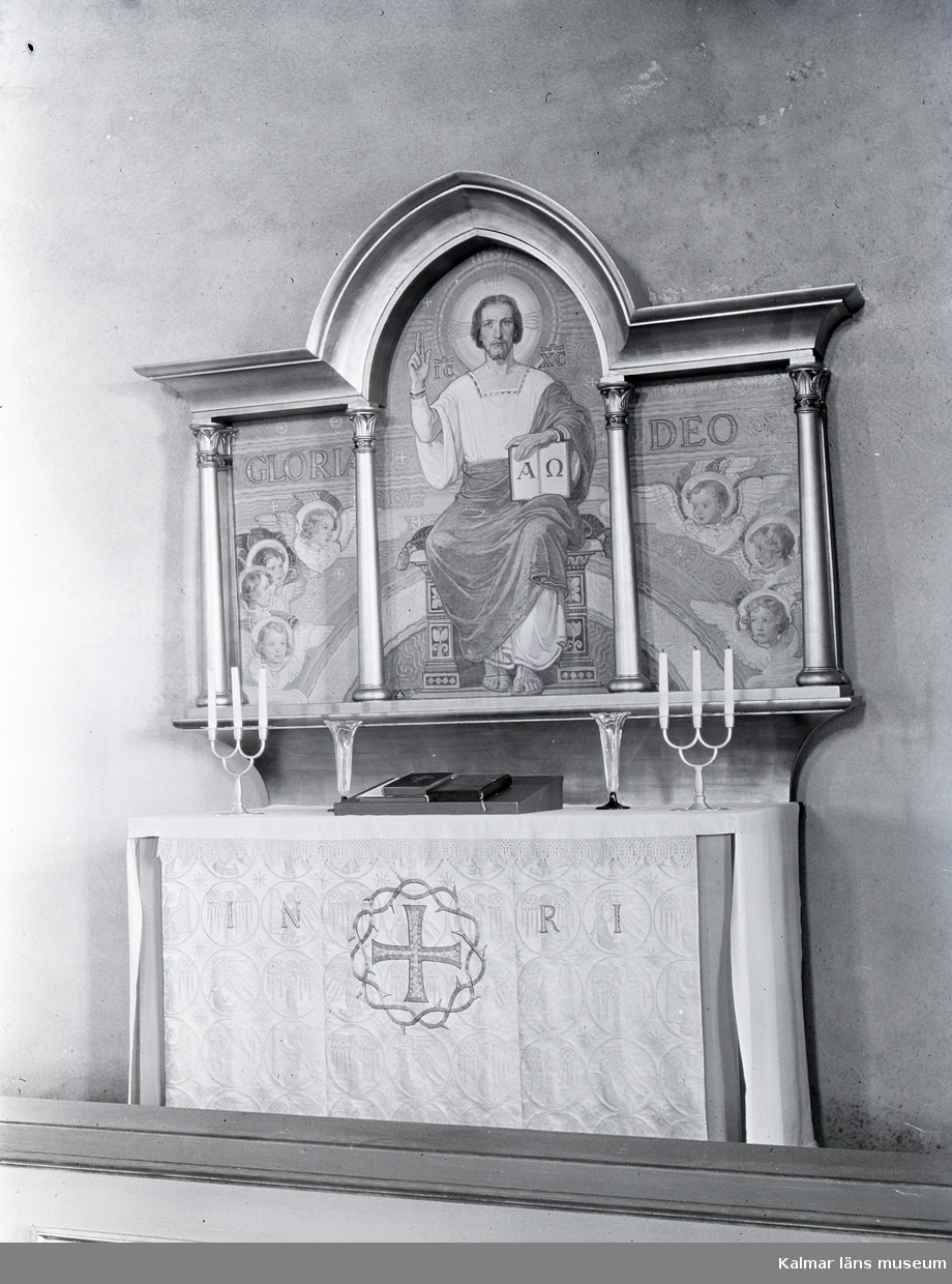 Altaret i Flemmingelands kapell.